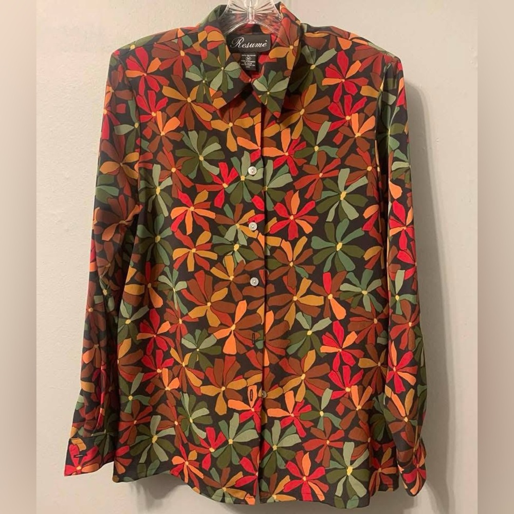 Women's Floral Blouse - Multicolor